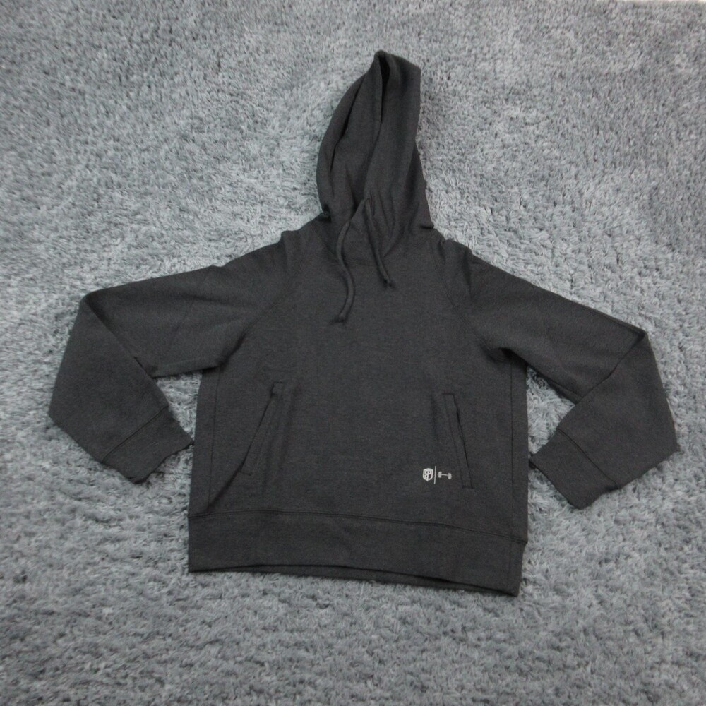 Born Primitive Hoodie Womens Medium Charcoal Gray Pullover Athletic Training NWT